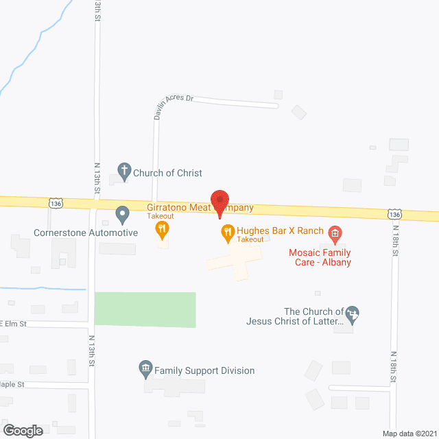 Golden Living Center Albany in google map