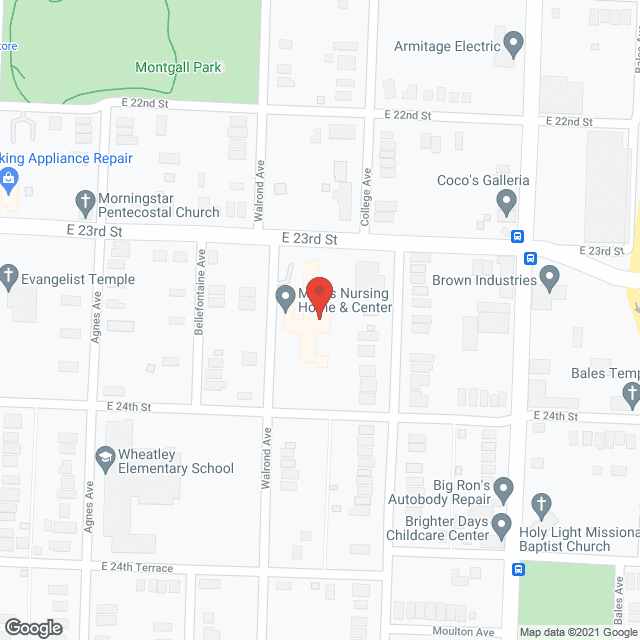 Myers Nursing Home & Ctr in google map