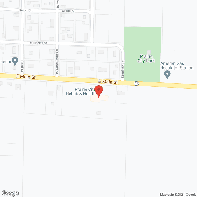 Prairie City Nursing Ctr Inc in google map