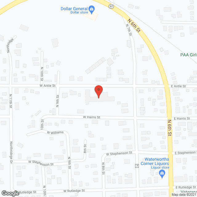 Menard Convalescent Ctr Inc in google map