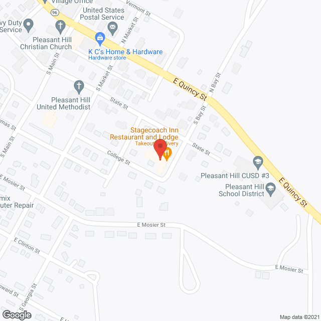 Pleasant Hill Nursing Ctr in google map