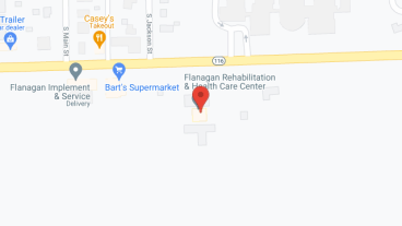Flanagan Sheltered Care in google map