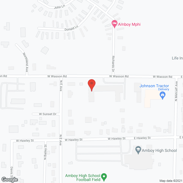 Amboy Rehab & Nursing Ctr in google map