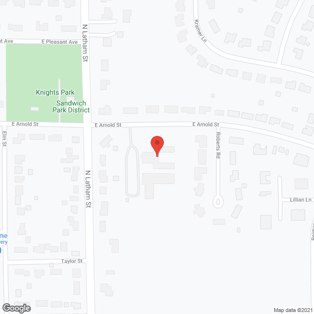 Sandwich Rehab and Healthcare in google map