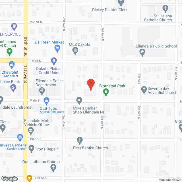 Benedictine Living Community Ellendale in google map