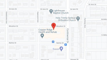 Copper Ridge Health and Rehab in google map