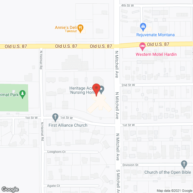 Heritage Acres Nursing Home in google map