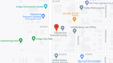 Dakota Sun Assisted Living in google map