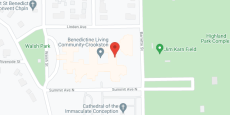 Benedictine Living Community Crookston in google map