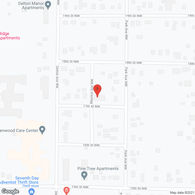 Touch of Home in google map