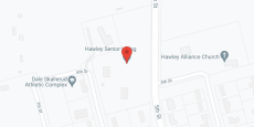 Hawley Senior Living in google map