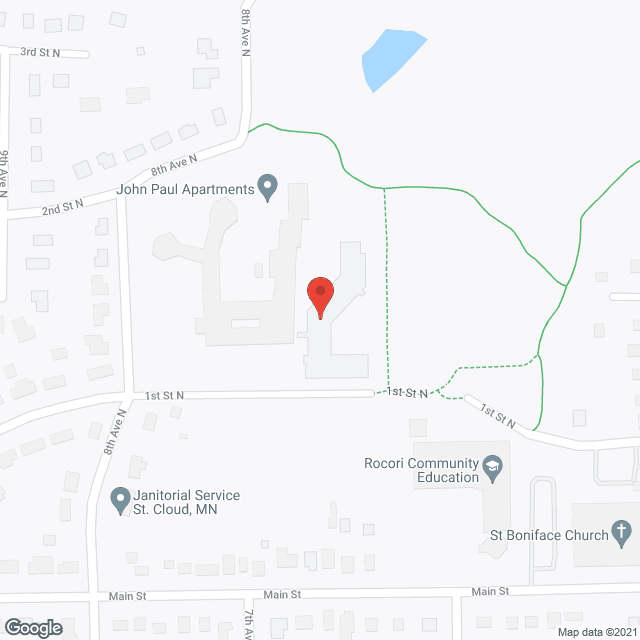 Benedictine Living Community Cold Spring in google map