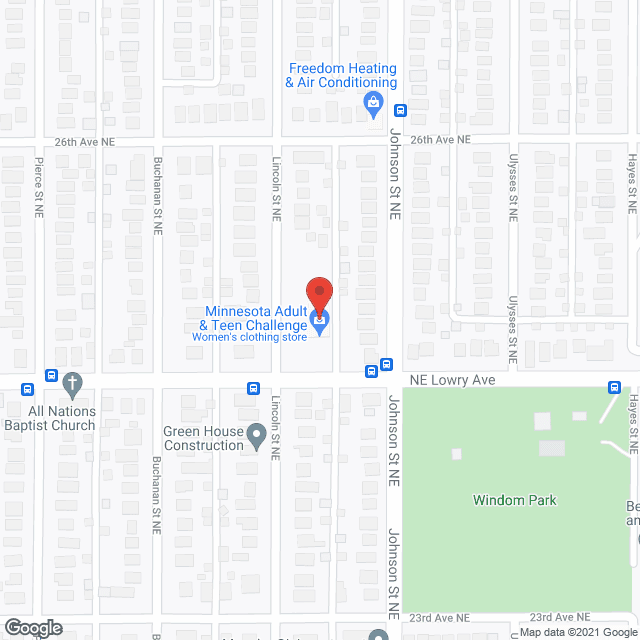 Christian Union Home in google map