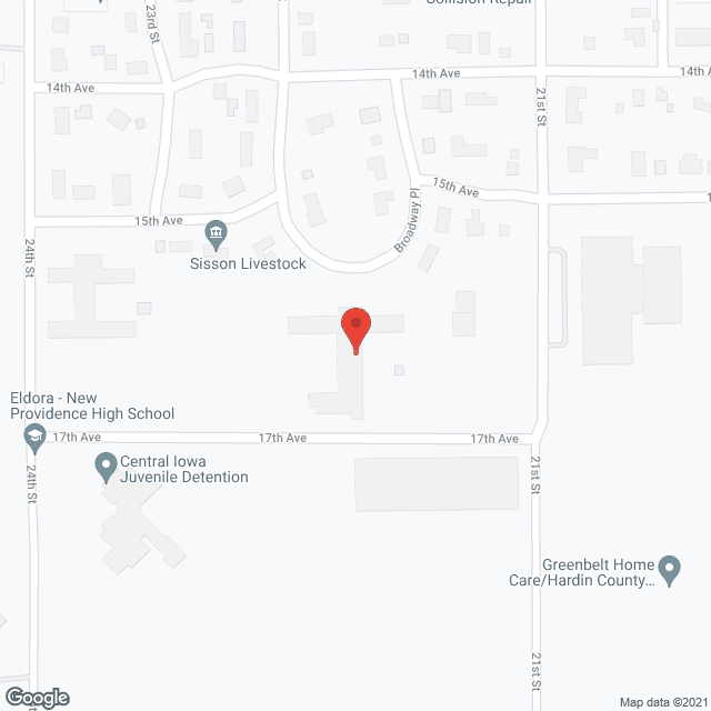 Eldora Nursing and Rehab Ctr in google map