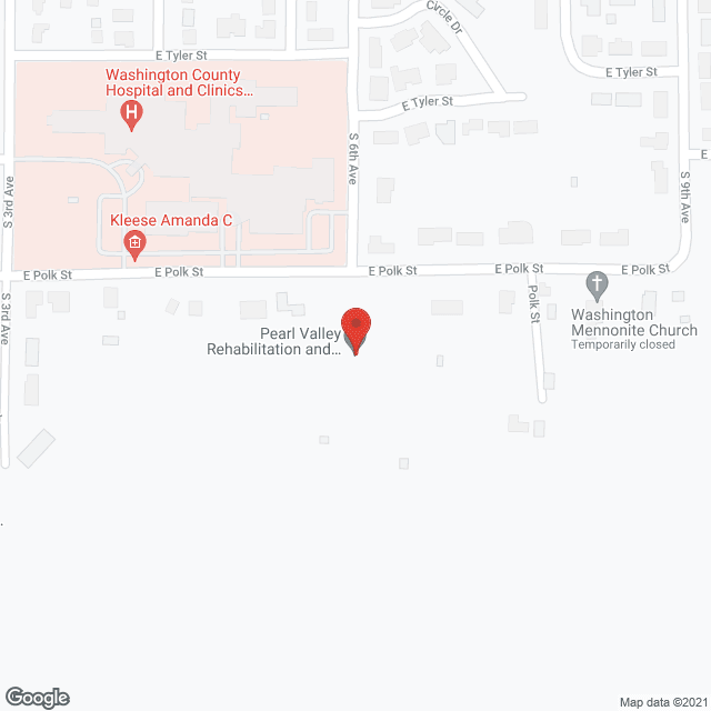 Washington Care Ctr in google map