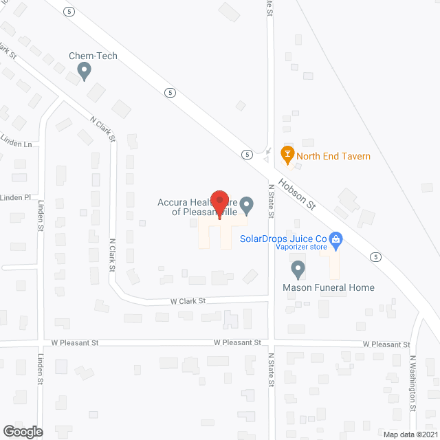 Pleasant Care Living Ctr in google map