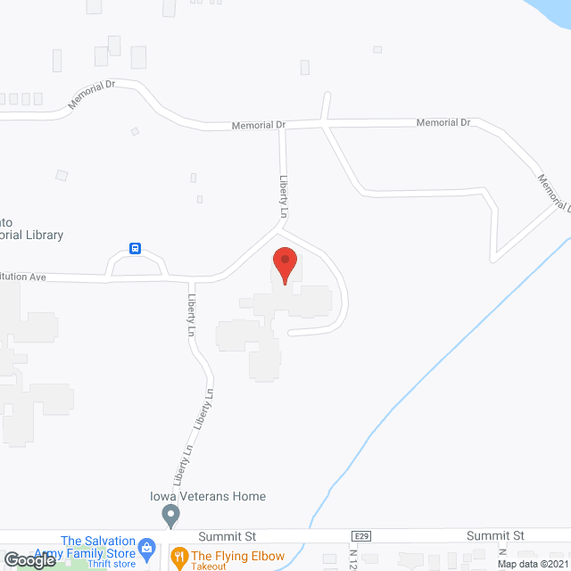 Veterans Home in google map