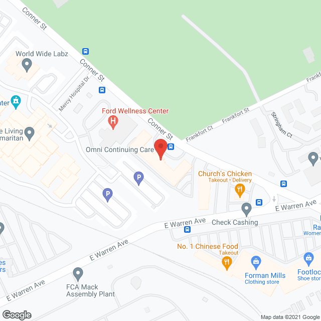 Omni Convalescent Ctr in google map