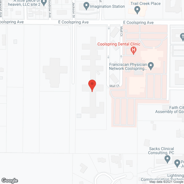 Michigan City Health Care Ctr in google map