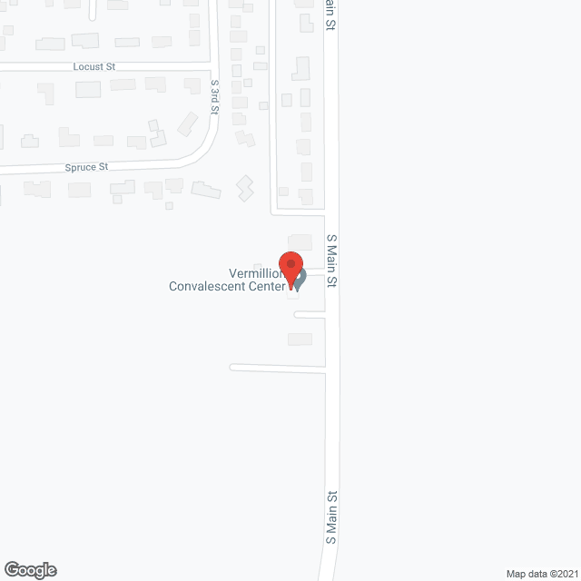 Vermillion Convalescent Ctr in google map