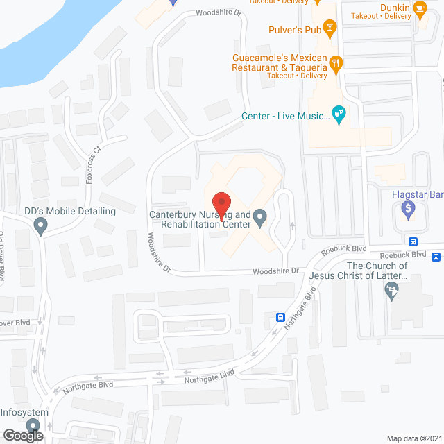 Canterbury Nursing and Rehab in google map