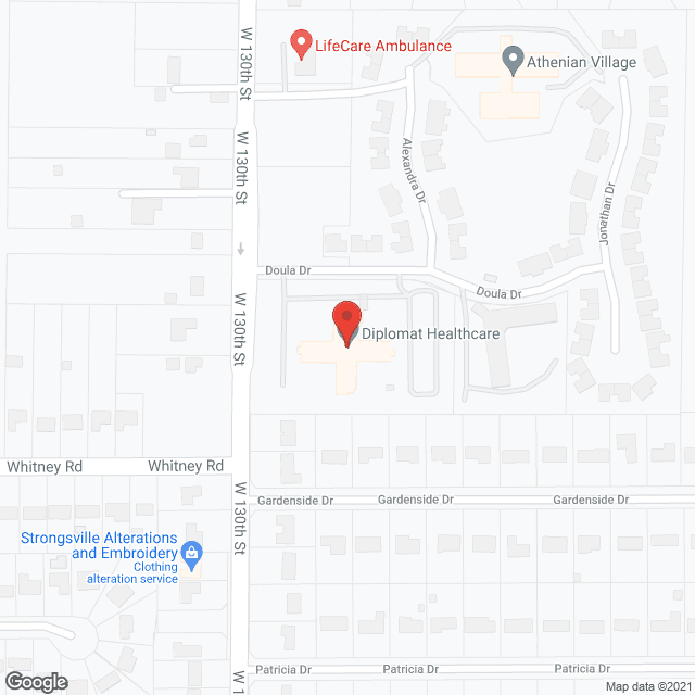 Diplomat Healthcare in google map