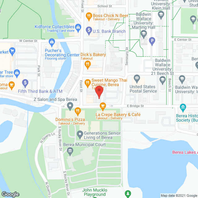 Life Care Ctr of America in google map