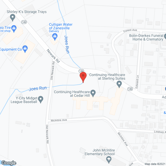 Cedar Hill Care Ctr in google map