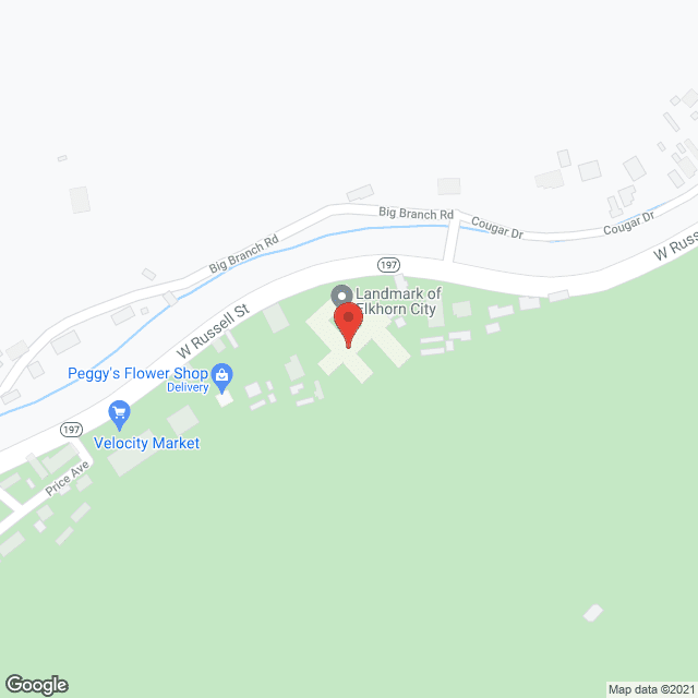 Elkhorn Health and Rehab in google map