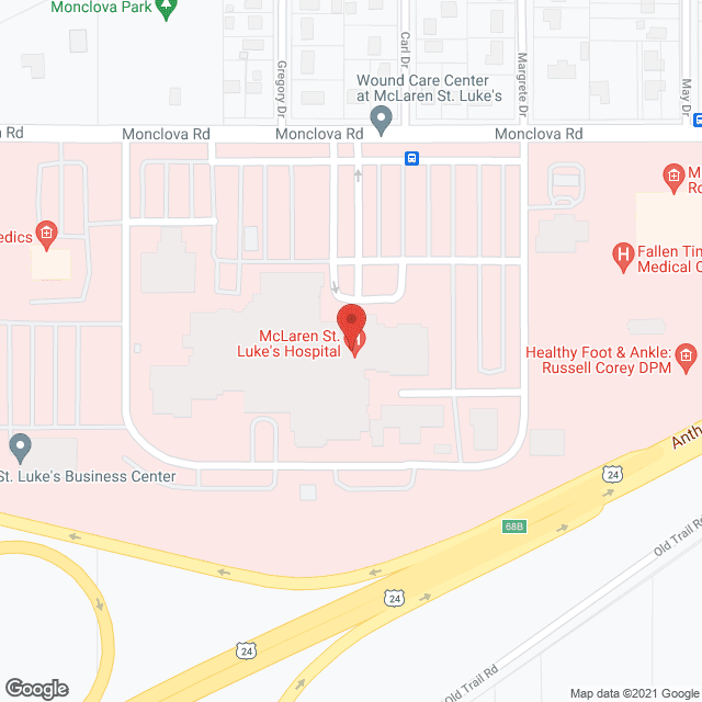 St Lukes Transitional Care Ctr in google map