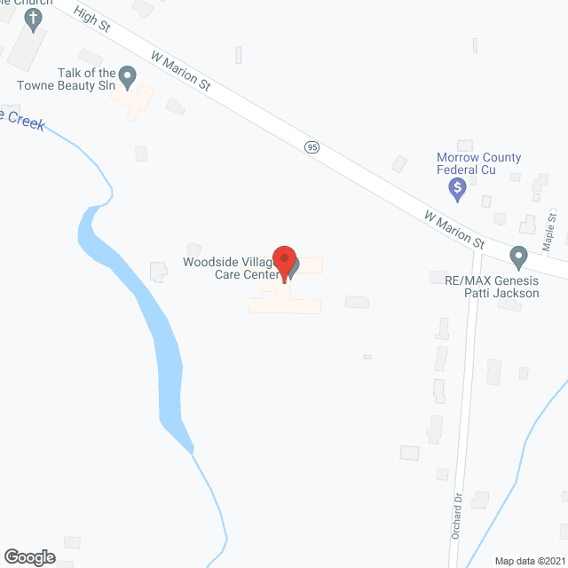 Woodside Village Care Ctr in google map
