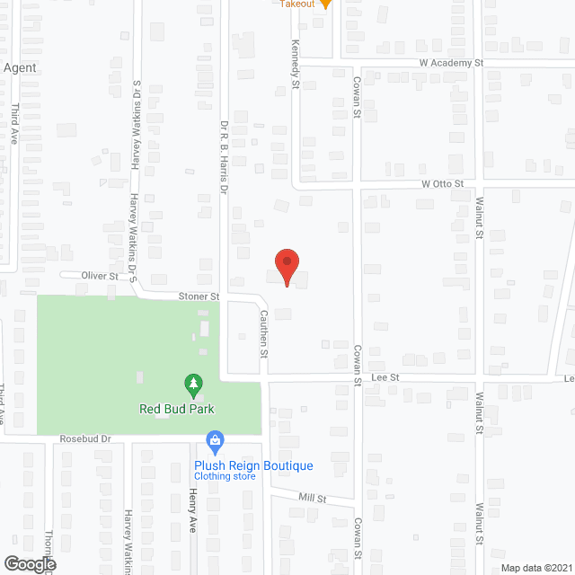 Christian Care in google map