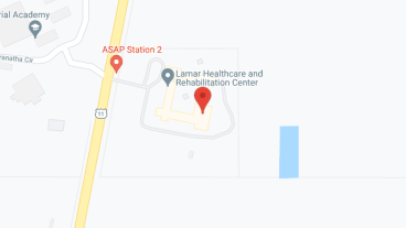 Lamar Healthcare and Rehabilitation in google map
