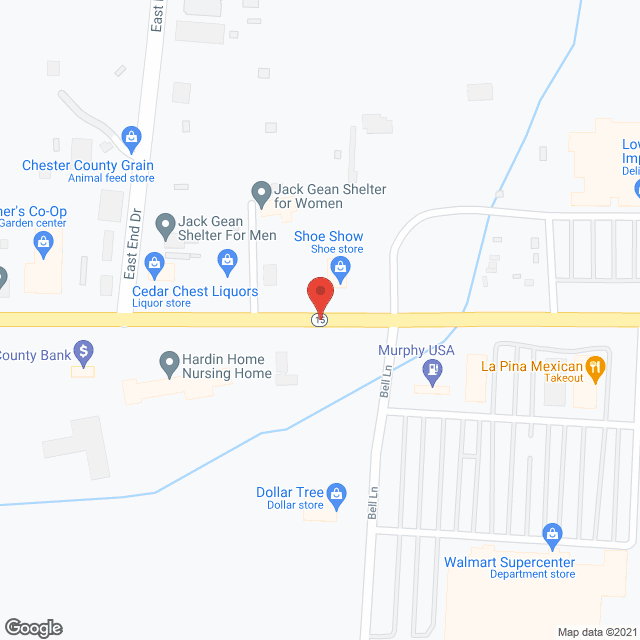 Hardin Home Nursing Home in google map