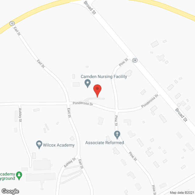 Camden Nursing Facility Inc in google map