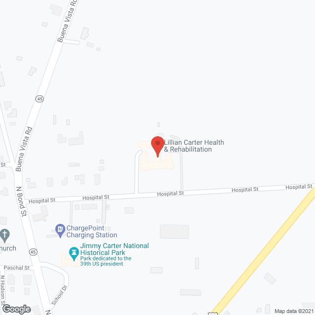 Lillian G Carter Nursing Ctr in google map