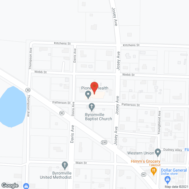 Pinehill Nursing Ctr in google map