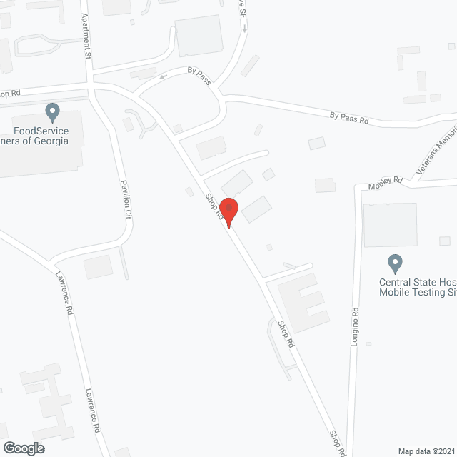 Nursing Home Ctr in google map