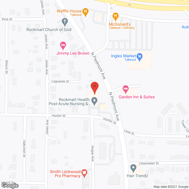 Rockmart Nursing & Rehab in google map