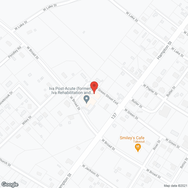 Willow Creek Living Center in google map