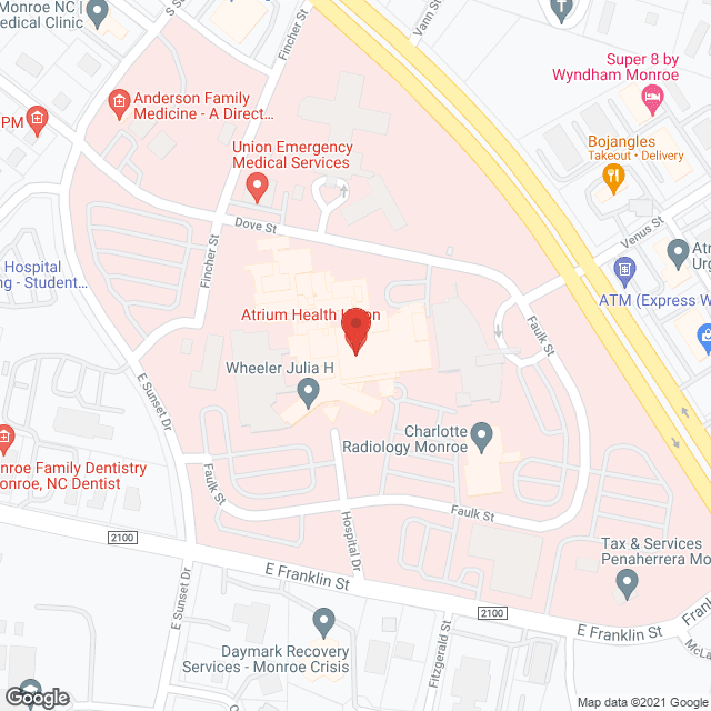 Union Regional Med Ctr in google map