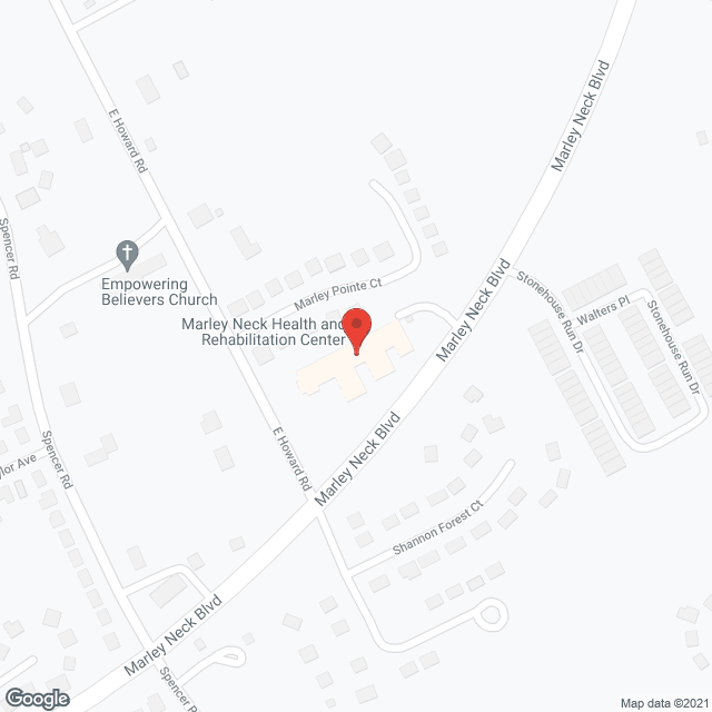 Millennium Health & Rehab Ctr in google map