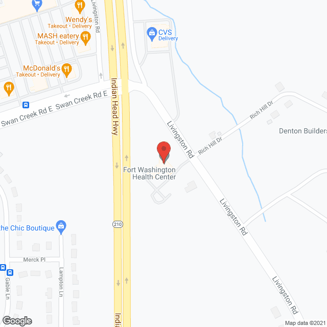 Livingston Health Care Ctr in google map