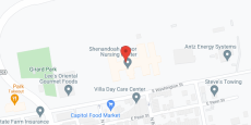 Shenandoah Manor Nursing Ctr in google map