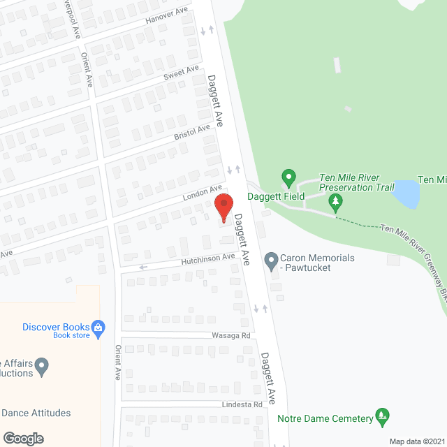 Darlington Assisted Living Ctr in google map