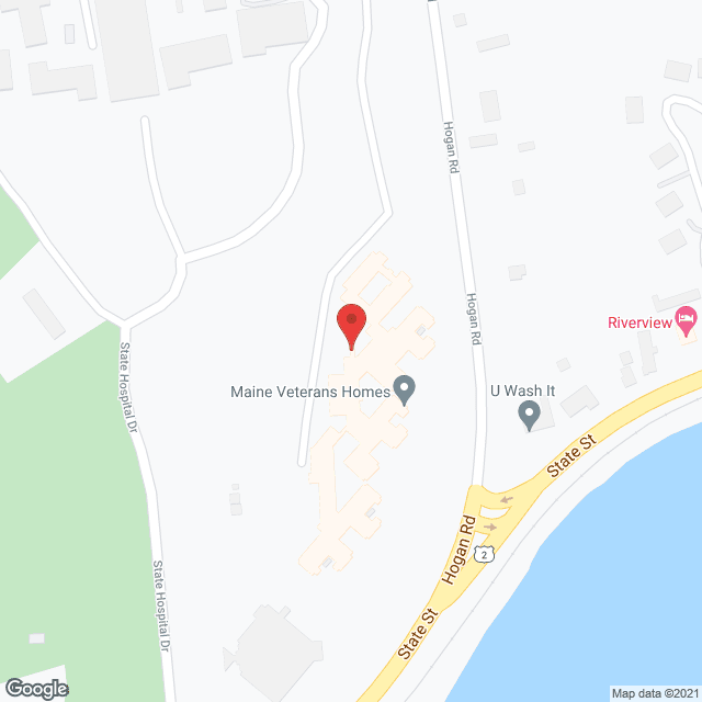Maine Veterans' Home in google map