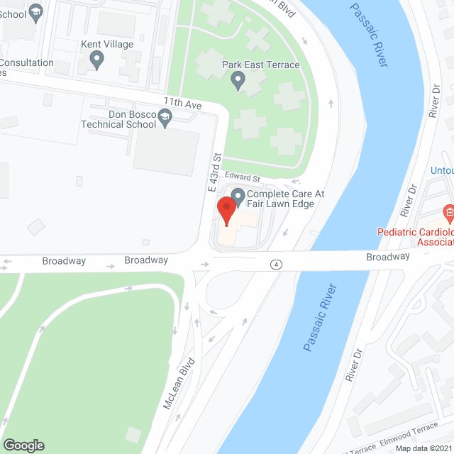 Great Falls Health Care Center in google map