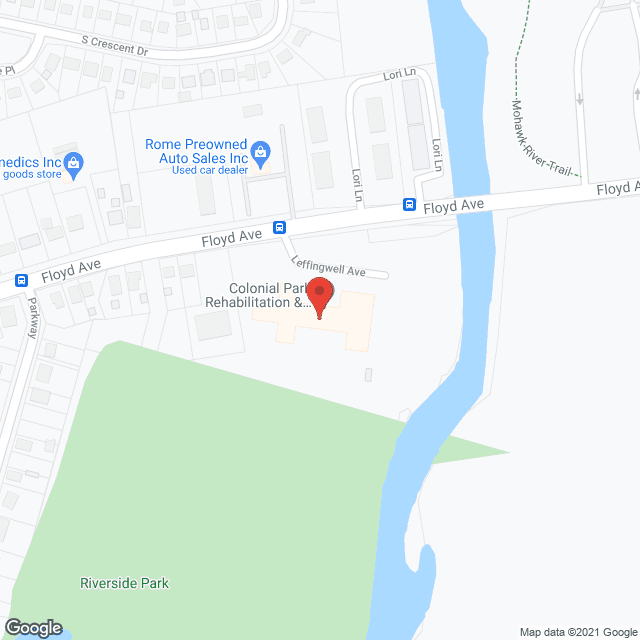 Rome Nursing Home in google map