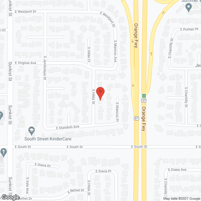 J L and Home Care in google map