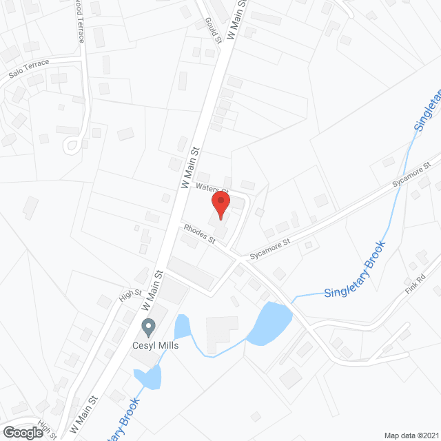 Millbury Convalescent Ctr in google map